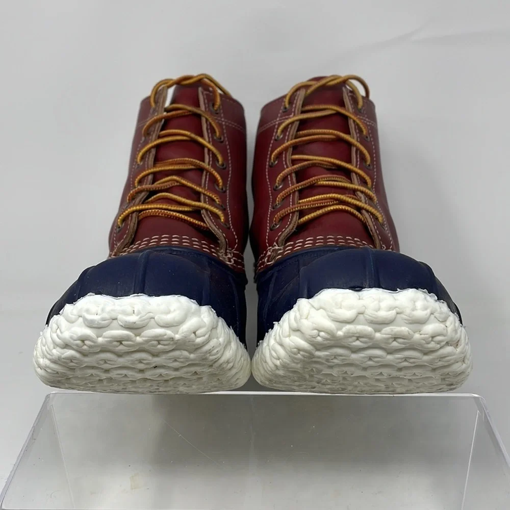 MADE IN USA 🇺🇸 Men's Small Batch L.L.Bean 8” Duck Boots SZ9 (Women’s 10.5)